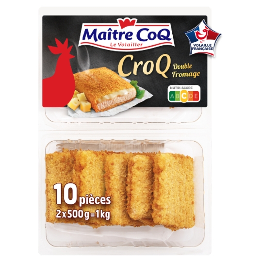 Croque Poulet Double Fromage MAITRE COQ