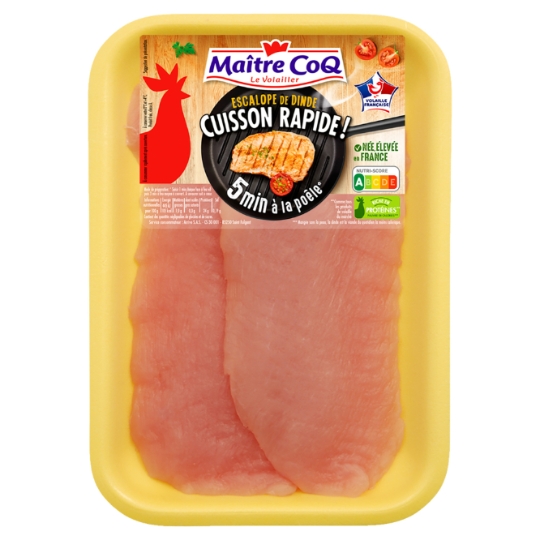 Escalopes de Dinde Extra Fines MAITRE COQ