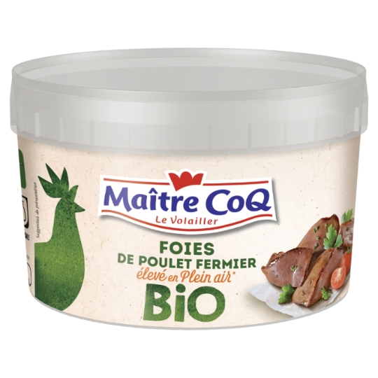 Foies de Poulet Femier Bio MAITRE COQ