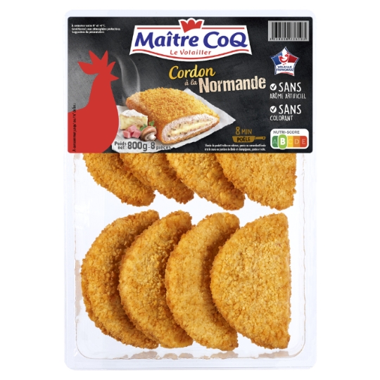 Cordons Bleus de Poulet à la Normande MAITRE COQ