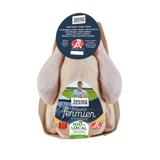 Poulet Entier Fermier Elevé en Plein Air VOLAILLE DE MON ELEVEUR