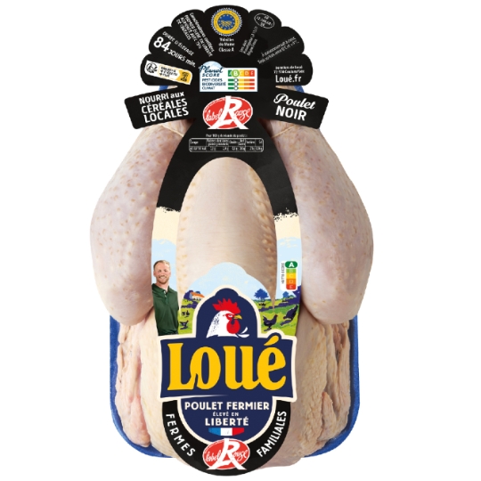 Poulet Entier Noir Label Rouge LOUE