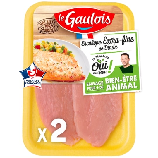 Escalopes de Dinde Extra Fines LE GAULOIS