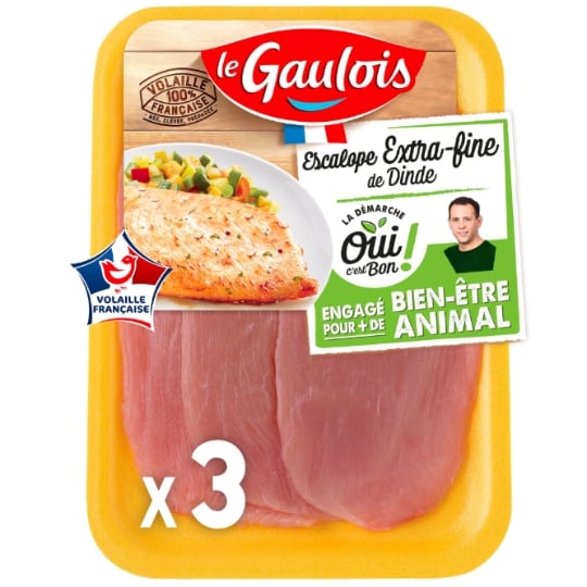 Escalopes de Dinde Extra Fines LE GAULOIS