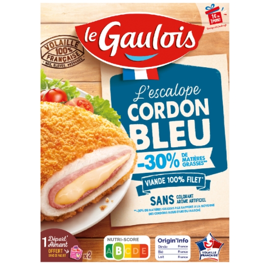 Escalope cordon bleu -30% Mat.Gr. LE GAULOIS
