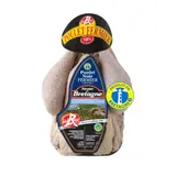 Poulet Fermier Noir label Rouge Élevé en Plein Air Bretagne Prêt à Cuire FERMIER DE BRETAGNE