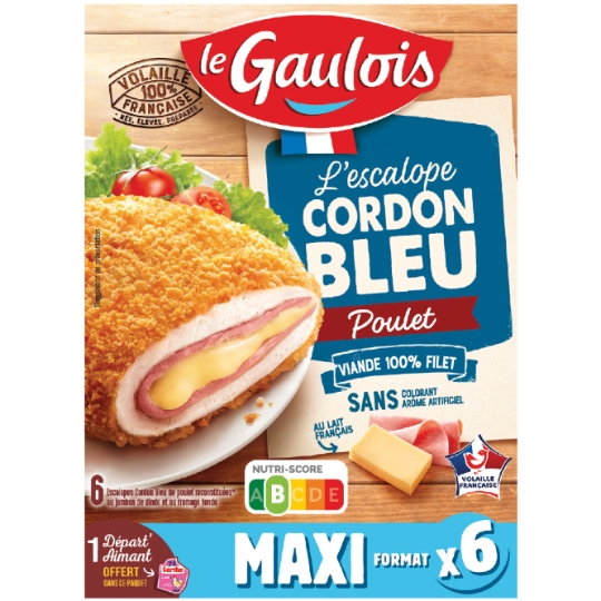 Escalope Cordon Bleu Poulet LE GAULOIS