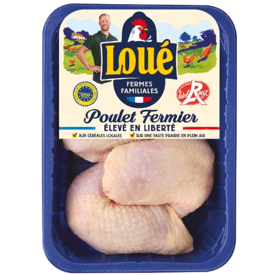 Cuisses de Poulet Blanc Label Rouge LOUE