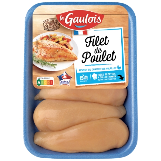 Filets de Poulet Jaune LE GAULOIS