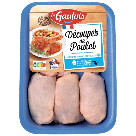 Morceaux de Poulet Blanc LE GAULOIS