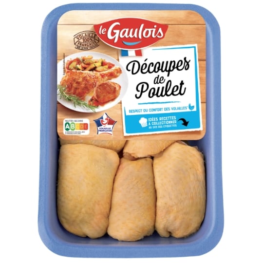 Morceaux de Poulet Jaune LE GAULOIS