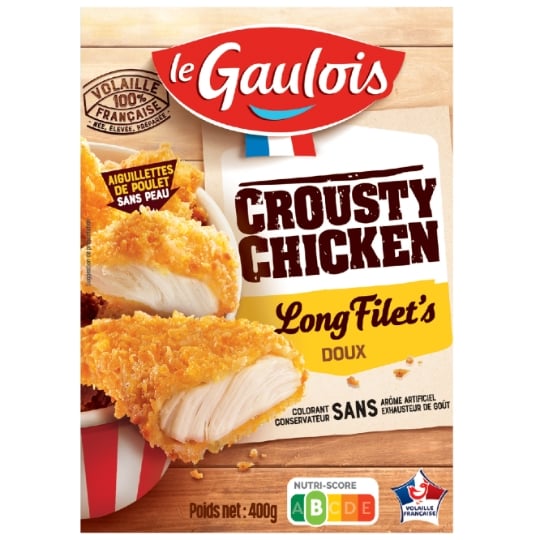 Aiguillettes de poulet panées LE GAULOIS