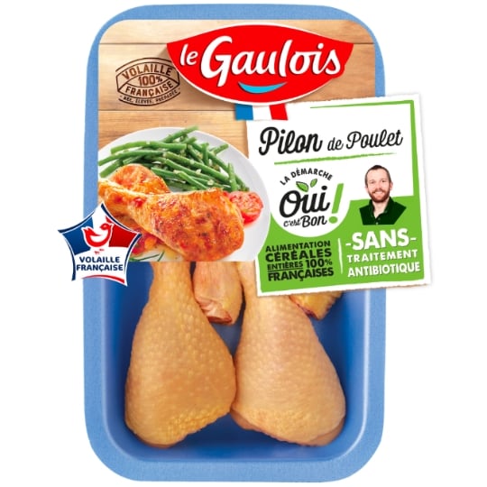 Pilons de Poulet Jaune LE GAULOIS