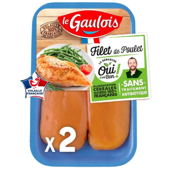 Filets de Poulet Jaune LE GAULOIS