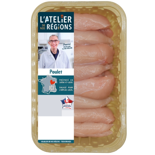 Aiguillettes de Poulet VOLAILLES DE NOS REGIONS