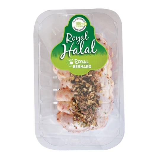 Roulé de Dinde Farci aux Champignons Halal ROYAL HALAL