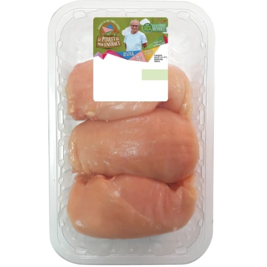 Filets de Poulet Jaune LE POULET DE MON ENFANCE
