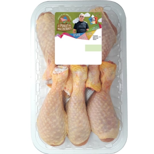 Pilons de Poulet Jaune LE POULET DE MON ENFANCE