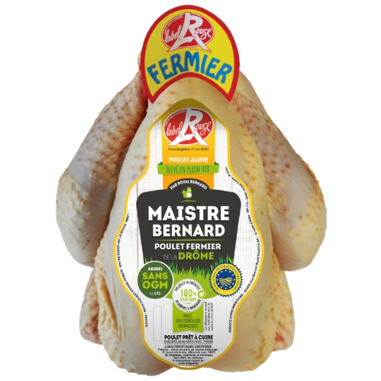 Poulet Entier Jaune Fermier ROYAL BERNARD