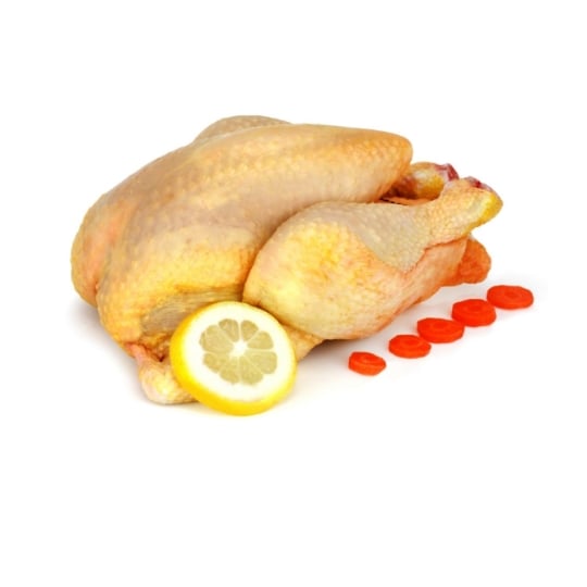 Poulet Entier Jaune Fermier de la Champagne Label Rouge