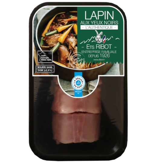 Lapin Tiers De Râble Aux Yeux Noirs  RIBOT
