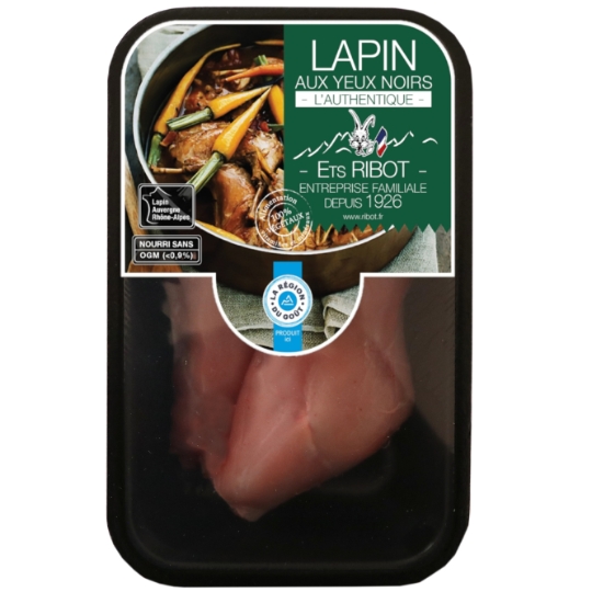 Lapin Cuisse Aux Yeux Noirs  RIBOT
