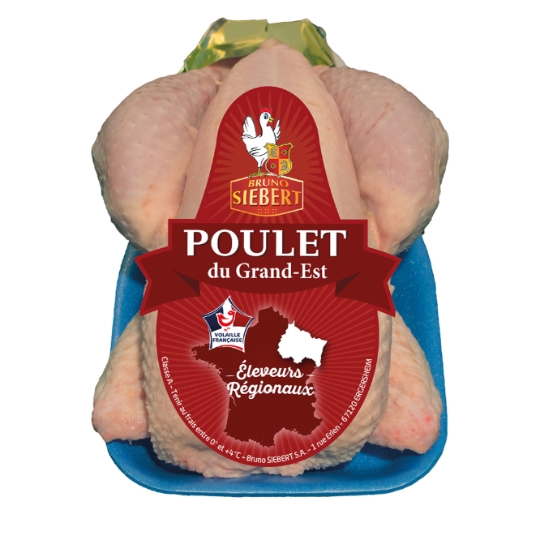 Poulet du Grand-Est Volaille Française Éleveurs Régionaux BRUNO SIEBERT