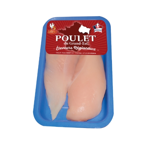 Filet de Poulet du Grand-Est Éleveurs Régionaux Volaille Française BRUNO SIEBERT