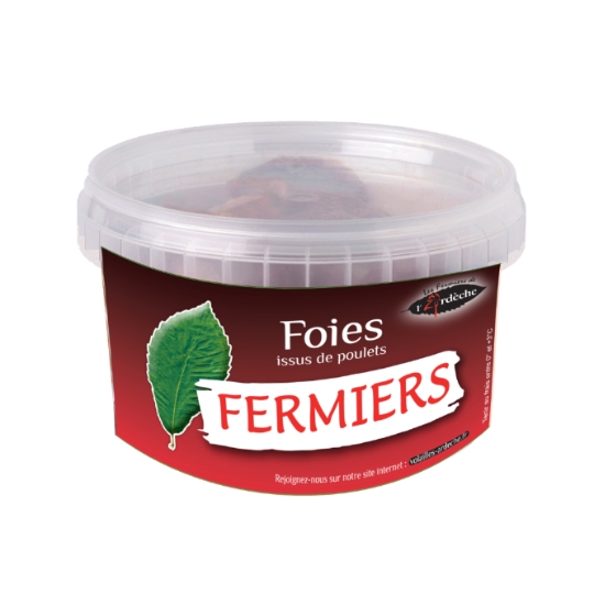 Foie de Volaille Issu de Poulet Fermier Origine France LFA