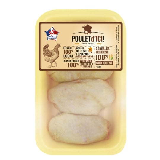 Hauts de Cuisses de Poulet Jaune POULET D'ICI