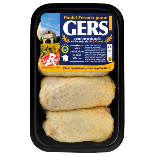 Cuisses de Poulet Jaune Fermier GERS