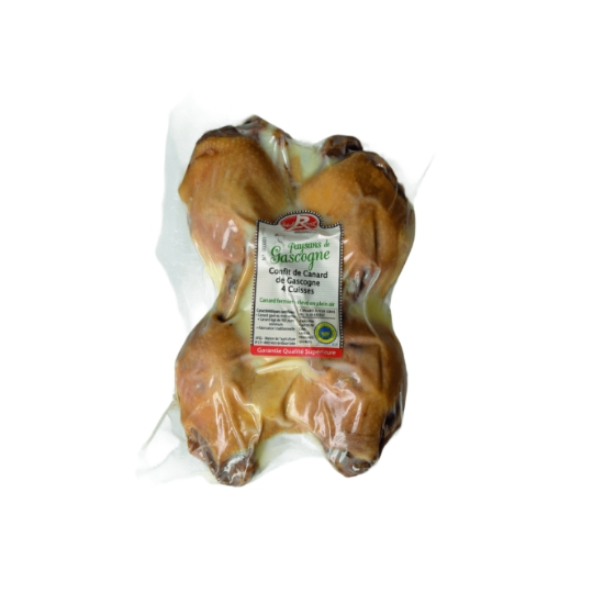 Cuisses de Canard Confit de Gascogne Label Rouge PAYSANS DE GASCOGNE