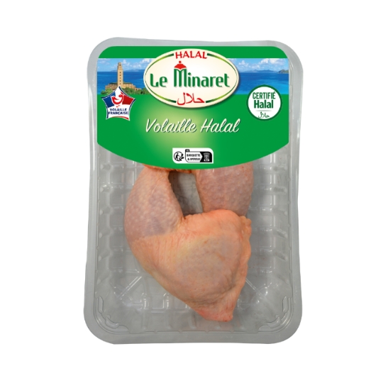 Poulet Cuisses Avec Partie De Dos Sous Atmosphère LE MINARET
