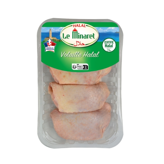 Hauts de cuisses de Poulet Halal LE MINARET