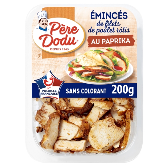 Emincés de Poulet au Paprika PERE DODU