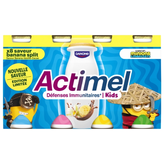 Yaourt à Boire Kids Banana Split ACTIMEL