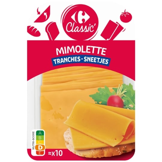 Mimolette en Tranches CARREFOUR