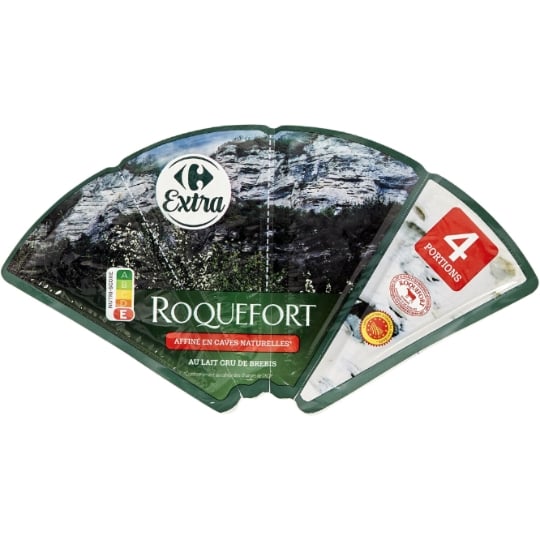 Roquefort Au Lait Cru de Brebis AOP CARREFOUR EXTRA