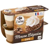 Mousse liégeoise au café CARREFOUR EXTRA