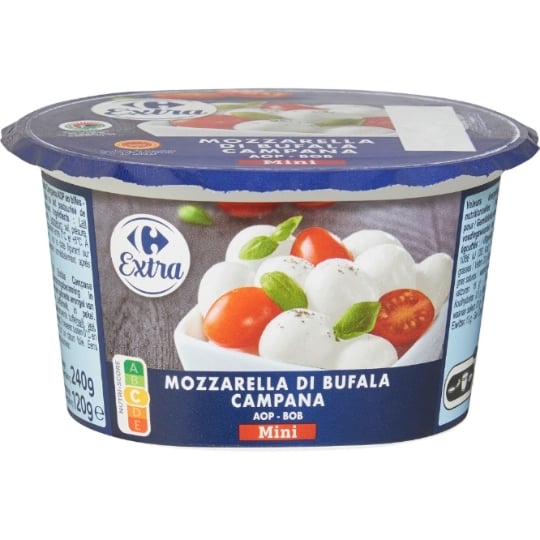 Mozzarella di Bufala Campana AOP CARREFOUR EXTRA