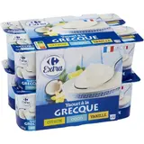 Yaourts à la Grecque Citron Coco Vanille CARREFOUR EXTRA