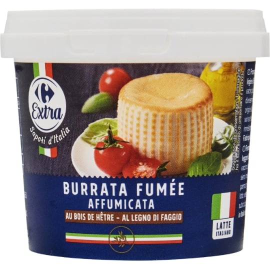 Burrata fumée CARREFOUR EXTRA