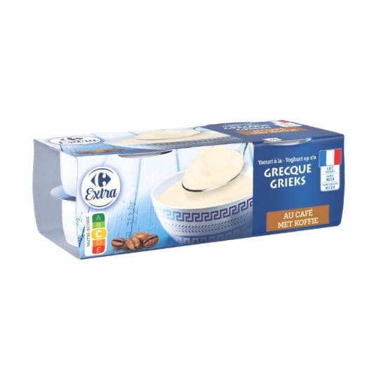 Yaourt Grecque Grecque au Café CARREFOUR EXTRA