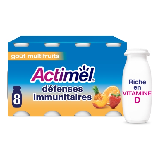 Yaourt à boire multi-fruits ACTIMEL