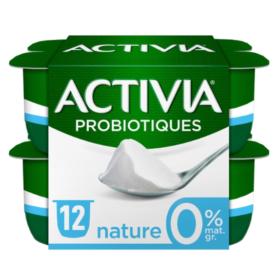 Yaourts nature bifidus 0% MG ACTIVIA