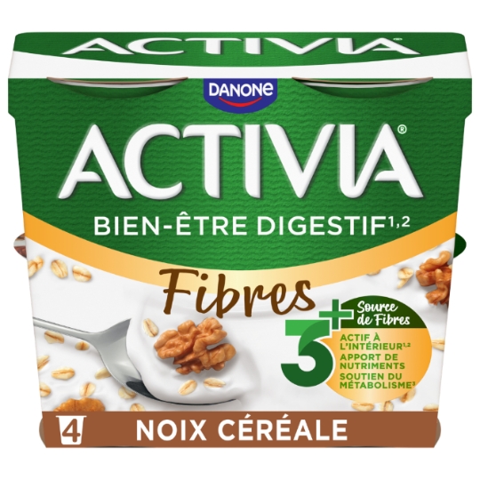 Yaourts céréales noix bifidus ACTIVIA