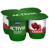 Yaourts aux fruits bifidus cerise ACTIVIA