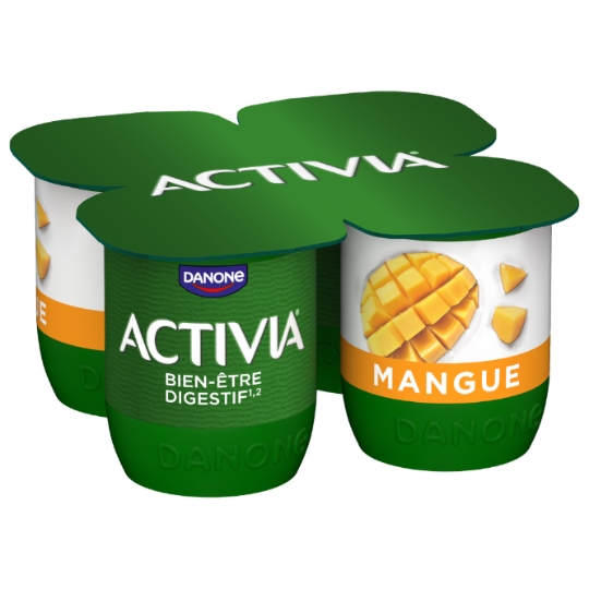 Yaourts aux fruits bifidus mangue ACTIVIA