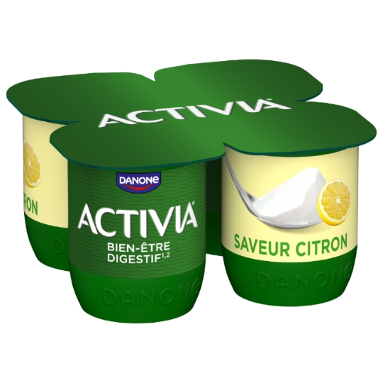 Yaourts citron bifidus ACTIVIA