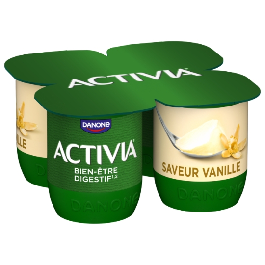 Yaourts vanille bifidus ACTIVIA